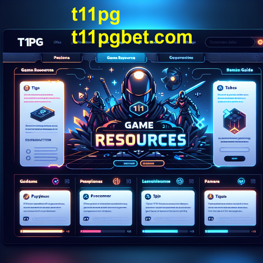 Explorando a Categoria 'Game Resources' no t11pg